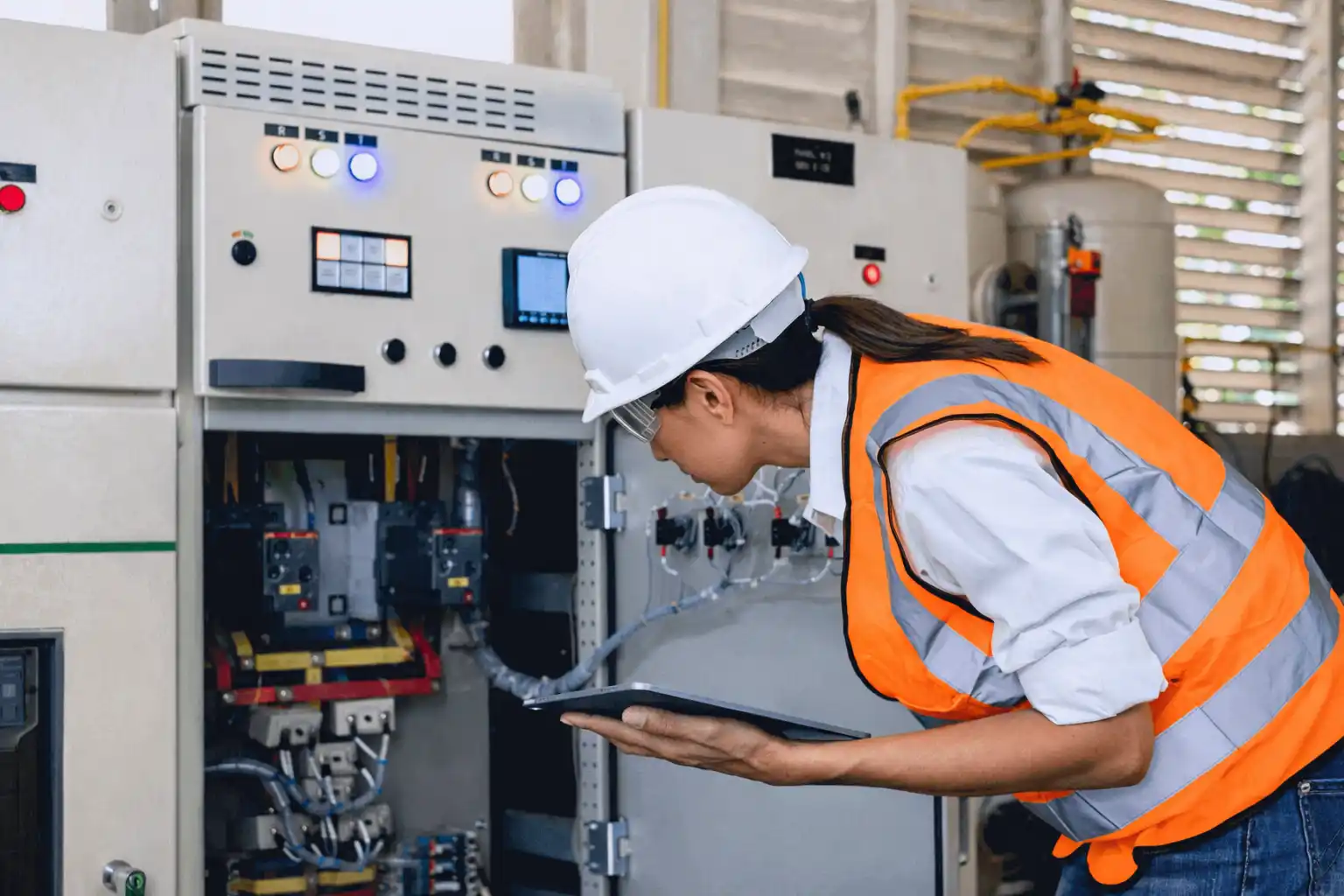 instalación de batería de condensadores